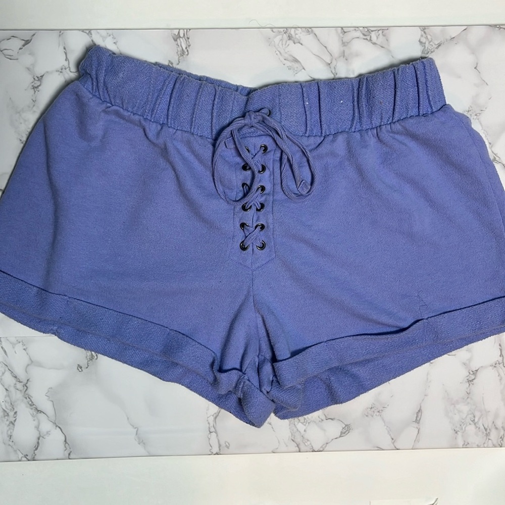 Comfy  Adjustable Lavender Lounge Shorts